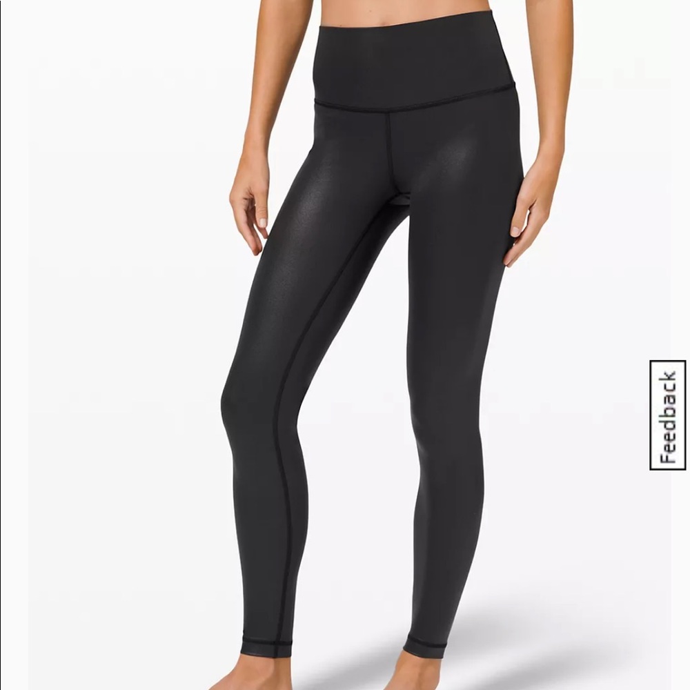 LULULEMON WUNDER UNDER HR TIGHT 28” SHINE